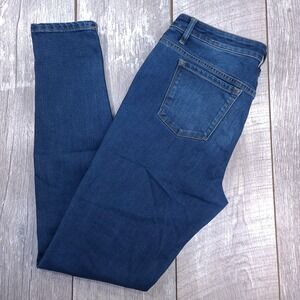 Prana Skinny Jeans Womens 10/30 Blue Tall Inseam Stretch Denim Indigo